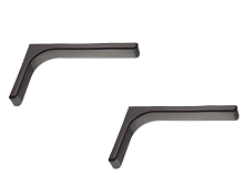 Полкодержатель L- 240мм черные (комплект 2 шт) — купить оптом и в розницу в интернет магазине GTV-Meridian.